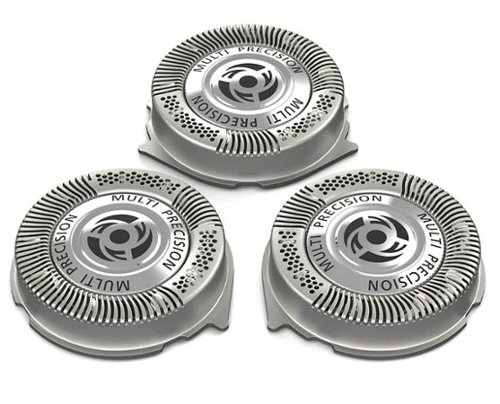 Philips - SH50/50 Replacement Blades for Series 5000 Electric Shavers - Stainless Steel-Front_Standard 