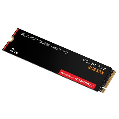WD BLACK SN850X 2TB Internal SSD PCIe Gen 4 x4 NVMe WDBB9G0020BNC
