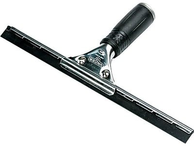 Unger - Pro 12" Window Squeegee, Silver/Black (PR300)