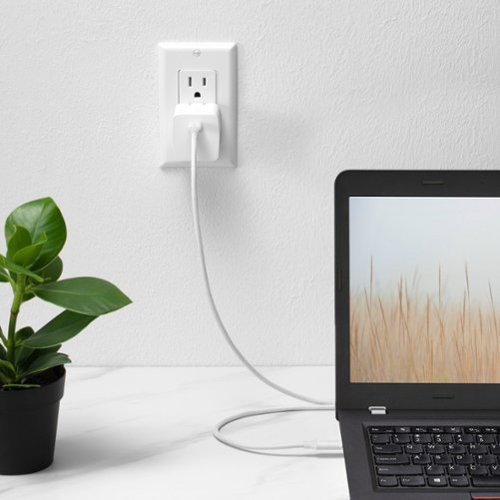 Insignia™ 65W USB-C Wall Charger for MacBook Pro, iPad, iPhone, Apple Watch, Samsung Smartphones & More - White WHERE TO BUY