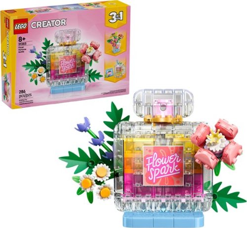 LEGO - Creator 3 in 1 Floral Decor Perfume Bottle 31383