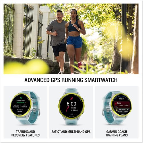 Garmin Forerunner 570 47mm GPS Smartwatch Turquoise Band with