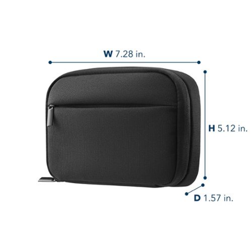 Insignia™ Travel Case for Electronic Accessories - Black WHERE TO BUY