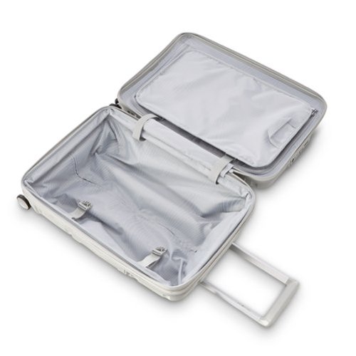 Samsonite Outline Pro Carry On Spinner Suitcase Stone Grey - Best Buy