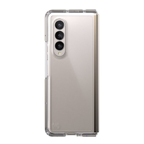 Speck - Presidio Perfect- Case for Samsung Galaxy Z Fold4 - Clear-Front_Standard 