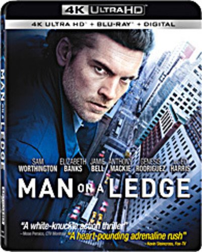  Man On a Ledge [4K Ultra HD Blu-ray/Blu-ray] [Includes Digital Copy] [2012]