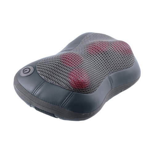 Infinity - Corded Massage Pillow - Gray-Angle_Standard 