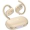 TOZO - AI Translation Open Ear Earbuds - 164 Languages, Adjustable Ear Hooks, Bluetooth Headphones, Comfort for Running, Office - Khaki-Front_Standard