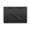 Wacom - Intuos Pro Medium Bluetooth Professional Graphic Drawing Tablet (2025) - Black-Front_Standard