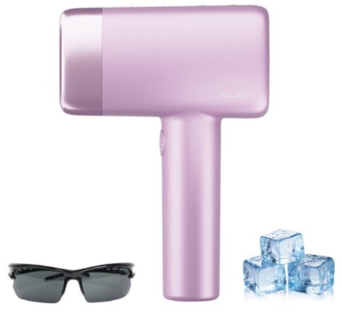 MLAY - T14 IPL Hair Removal Device, 0.5s/flash 17J Energy Ice Cooling Protection Laser For Whole Body, Home Use, Women and Men - Standard Purple Set-Front_Standard 