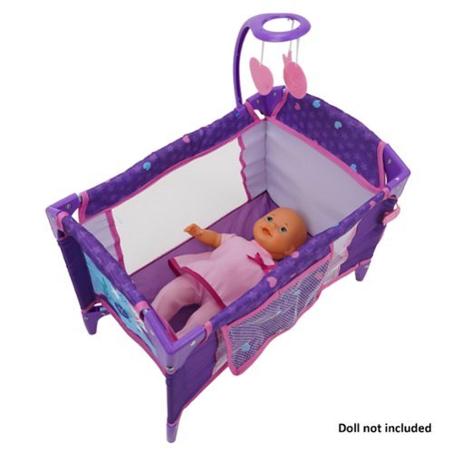 509 Crew 509: Mermaid Dream n' Fun Doll Play Yard W/ Mobile WORLDWIDE DELIVERY