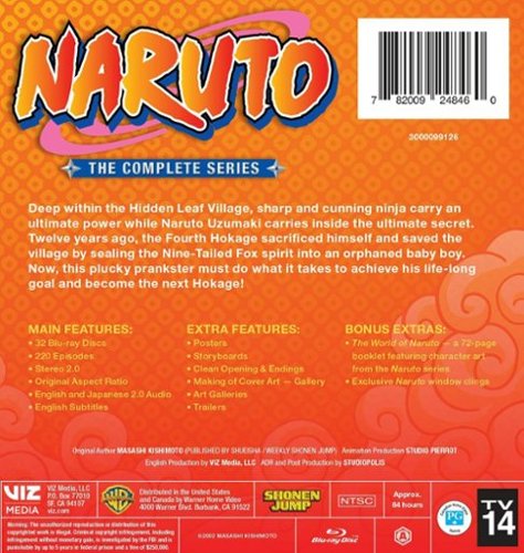 Naruto: The Complete Series (Limited Edition) [Blu ray] [Special