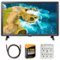 LG - 24" Class LED HD Smart webOS TV Bundle (2024) with 1 Year Extended Protection Pack + 6 FT HDMI Cable + Surge Adaptor-Front_Standard