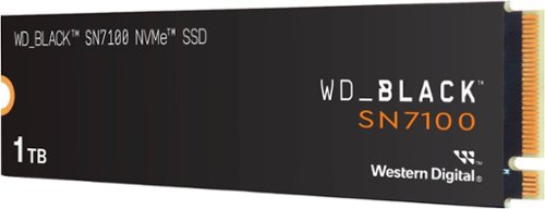 WD BLACK SN7100 1TB Internal SSD Gen 4 x4 NVMe WDBELG0010BBK-WRSN