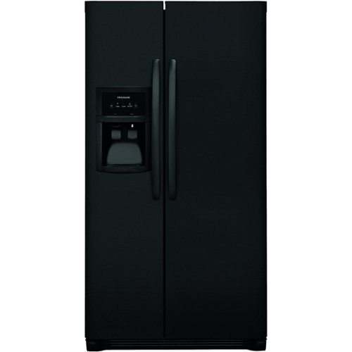 Frigidaire - 22 Cu. Ft. Refrigerator - Ebony Black-Front_Standard 