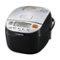 Zojirushi - Micom 0.5-Quart Rice Cooker - Silver/Black-Front_Standard