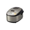 Zojirushi - Micom 0.6-Quart Rice Cooker - Stainless black-Angle_Standard