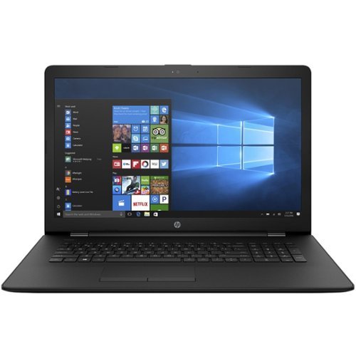 HP - 17.3" Touch-Screen Laptop - Intel Core i3 - 8GB Memory - 1TB Hard Drive - Jet black, woven texture-Front_Standard 