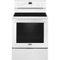 Maytag - 6.4 Cu. Ft. Self-Cleaning Freestanding Electric Convection Range - White-Front_Standard