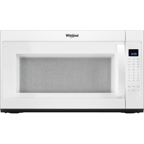 Whirlpool - 2.1 Cu. Ft. Over-the-Range Microwave with Sensor Cooking - White