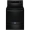Maytag - 6.4 Cu. Ft. Self-Cleaning Freestanding Electric Convection Range - Black-Front_Standard