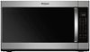Whirlpool - 2.1 Cu. Ft. Over-the-Range Microwave with Sensor Cooking - Stainless Steel-Front_Standard
