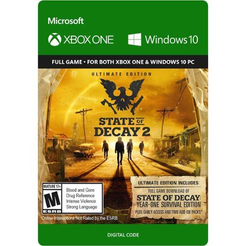  State of Decay 2 Ultimate Edition - Windows, Xbox One [Digital]