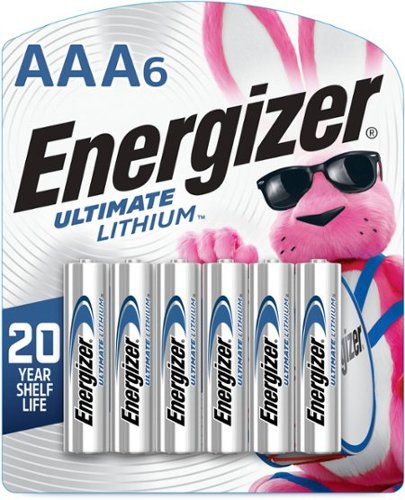 Energizer Ultimate Lithium AAA Batteries (6 Pack), Triple A Batteries