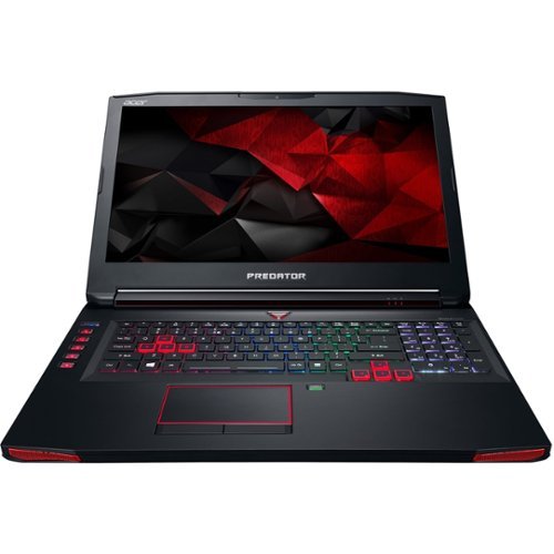  Acer - Refurbished Good - 17.3" Laptop - Intel Core i7 - 16GB Memory - NVIDIA GeForce GTX 1060 - 1TB HDD + 256GB Solid State Drive - Black