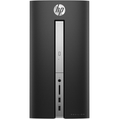 Refurbished Pavilion Desktop - Intel Core i5 - 16GB Memory - AMD Radeon R7 450 - 1TB Hard Drive - HP finish in twinkle black-Front_Standard 