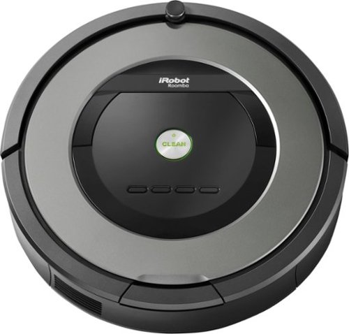  iRobot - Roomba 877 Self-Charging Robot Vacuum - Black/gray