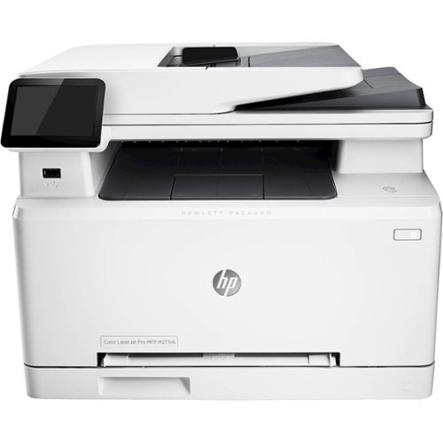 HP - Refurbished LaserJet Pro MFP M277c6 Wireless Color Laser Printer - White-Front_Standard 
