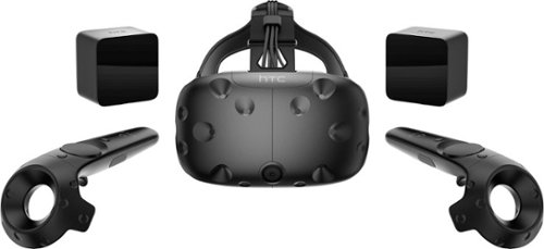  HTC - Vive Virtual Reality System for Compatible Windows PCs - Black
