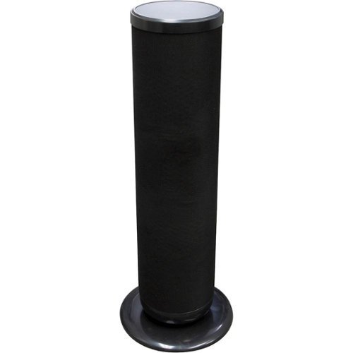 iLive - Powered Stereo Speaker (Each) - Black-Front_Standard 