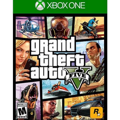 Grand Theft Auto V Standard Edition - Xbox One [Digital]-Front_Standard 