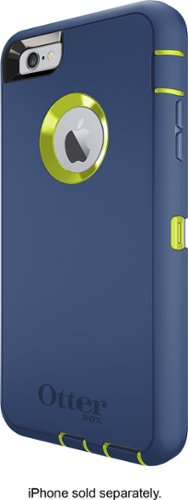  Otterbox - Defender Series Case for Apple® iPhone® 6 Plus - Electric Indigo