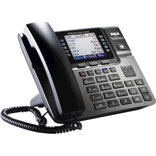 RCA - U1100 Unison DECT 6.0 Cordless Phone with Digital Answering Machine-Angle_Standard 