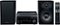 Denon - D-M41 Home Theater Mini Amplifier and Bookshelf Speaker Pair - Micro Hi-Fi Stereo System with CD/FM Tuner - Black-Front_Standard