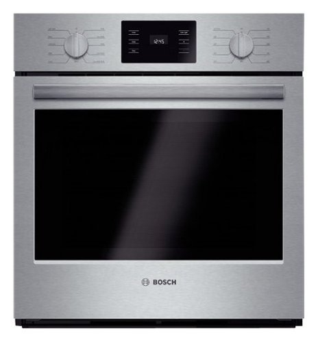  Bosch - 500 Series 27&quot; Built-In Single Electric Convection Wall Oven - Stainless Steel