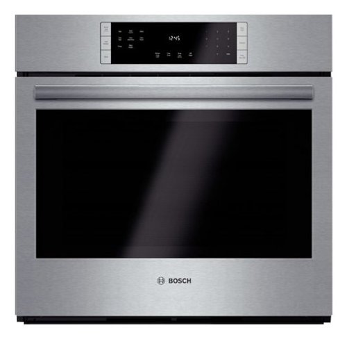  Bosch - 800 Series 30&quot; Built-In Single Electric Convection Wall Oven - Stainless Steel