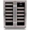 Whynter - Elite 40-Bottle Wine Refrigerator - Stainless steel-Front_Standard