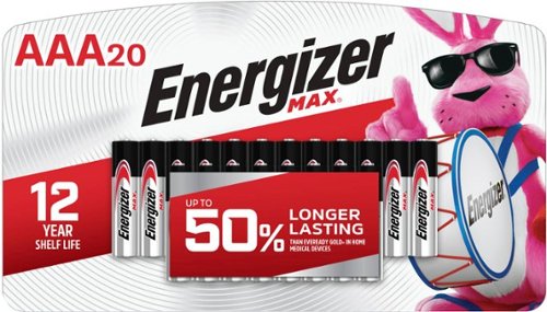 Energizer - MAX AAA Batteries (20 Pack), Triple A Alkaline Batteries