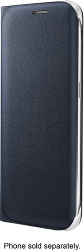  Flip Wallet Case for Samsung Galaxy S6 edge Cell Phones - Black