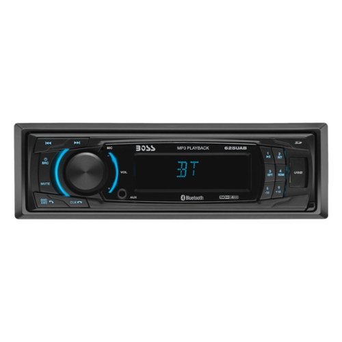  BOSS Audio - In-Dash Digital Media Receiver - Built-in Bluetooth with Detachable Faceplate - Black