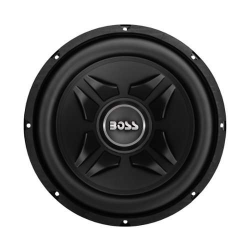 BOSS Audio - CHAOS EXXTREME 12" Single-Voice-Coil 4-Ohm Subwoofer - Black