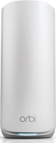 NETGEAR Orbi 870 Series BE21000 Tri-Band Mesh Wi-Fi 7 Satellite - White INTERNATIONAL SHIPPING