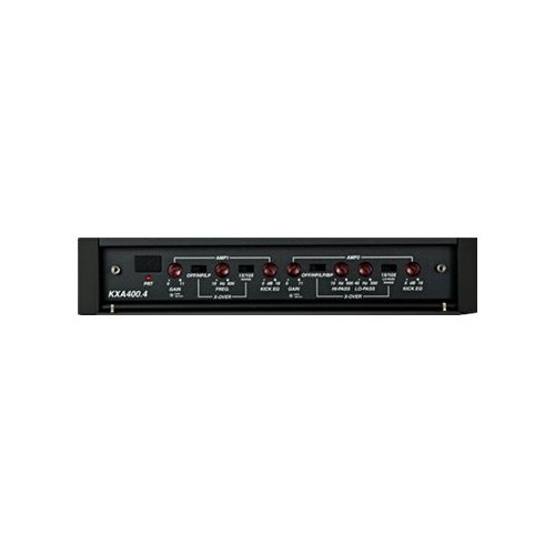  KICKER - KX Series Class D Bridgeable Multichannel Amplifier with Variable Crossovers - Black