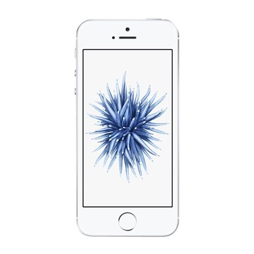 Apple - Pre-Owned Excellent iPhone SE 4G LTE 16GB (1st generation) - Unlocked - Silver-Front_Standard 