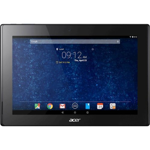 Acer - Refurbished Iconia Tab 10 - 10.1" - Tablet - 16GB - Blue-Front_Standard 