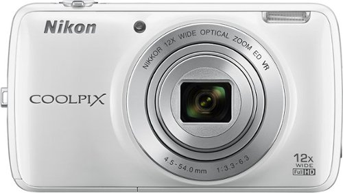  Nikon - Coolpix S810c 16.0-Megapixel Digital Camera - White